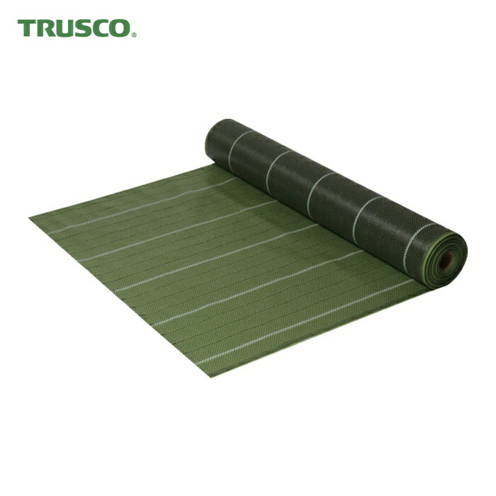 トラスコ TRUSCO あたり近所の見晴らしと申し合わせする見晴らし思い遣り型防草腰かけ 7年手合い 3.0マクスウェル50m モスグリーン (1巻) TBO7-3050