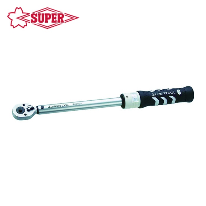 スーパーツール TRH3060 メカニカルトルクレンチ ラチェットタイプ トルク測定範囲(N・m):10~60 差込角9.5 (1個)