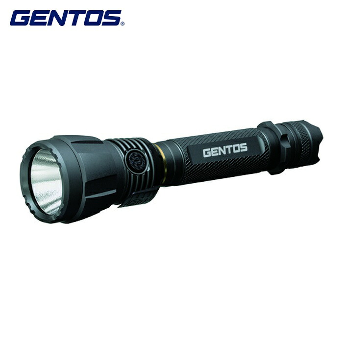 ジェントス GENTOS LED懐中電灯(充電・電池式) 高出力LEDライト UT-3200H 明るさ3200lm (1台) UT-3200H