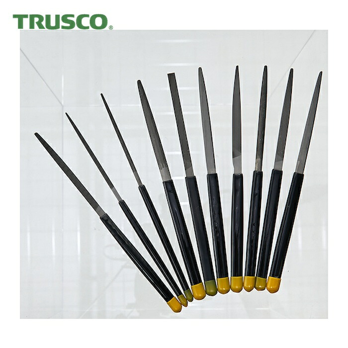 トラスコ TRUSCO 組ヤスリセット 中目 全長185mm(10本組サイズ) (1S) TST010-02 6,104円