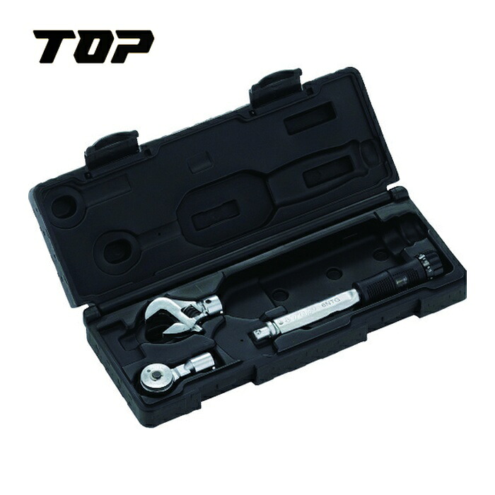 TOP トップ工業 TS-6NTG モンキ形/ラチェット形グリップ付トルクレンチセット 調整範囲2~6N・m (1S)