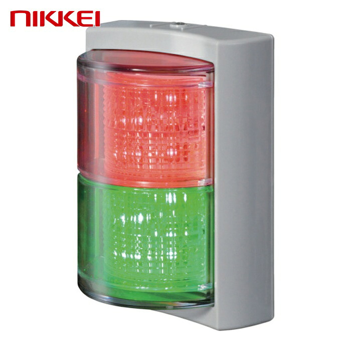 日惠製作所 NIKKEI VC10AD24FRG LED表示灯 ニコアラート  (1台)