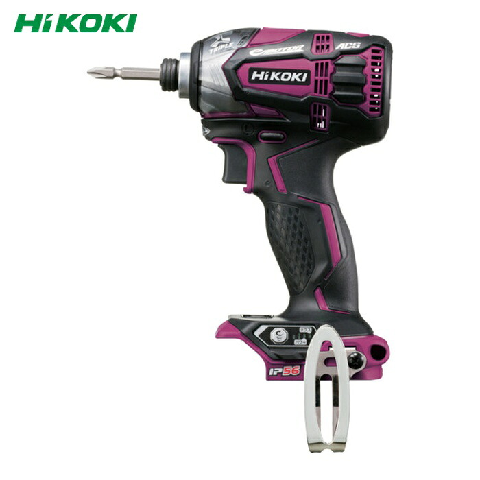 HiKOKI ハイコーキ WH14DDL2-NN-R 14.4Vコードレスインパクトドライバ 本体のみ レッド (1台)｜工具ランドこだわり館