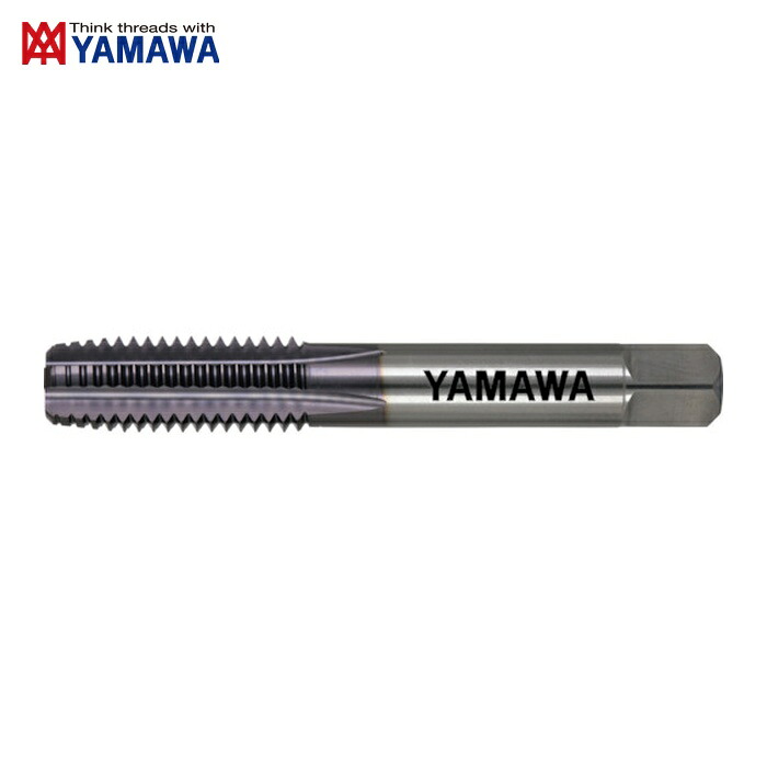 ヤマワ 弥満和 UH-CT-P4-M12X1.5-5P 超高硬度鋼用超硬ハンドタップ UH-CT P4 M12X1.5 5P (1本)