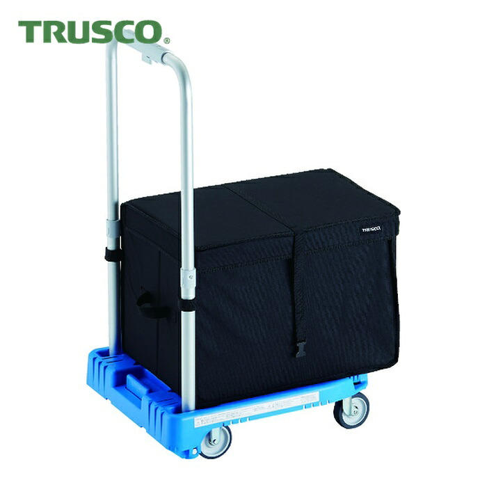 トラスコ TRUSCO 樹脂台車 カルティオミニ weego 省音車輪 ブルー THB付 (1台) WP-2G-B-THB
