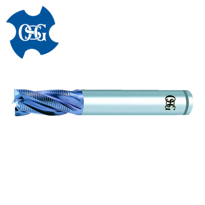 OSG オーエスジー VP-RESF-6 VコートXPMラフィング ショート ファインピッチ 4刃 刃径6mm 刃長11mm 全長80m 8455756 (1本)