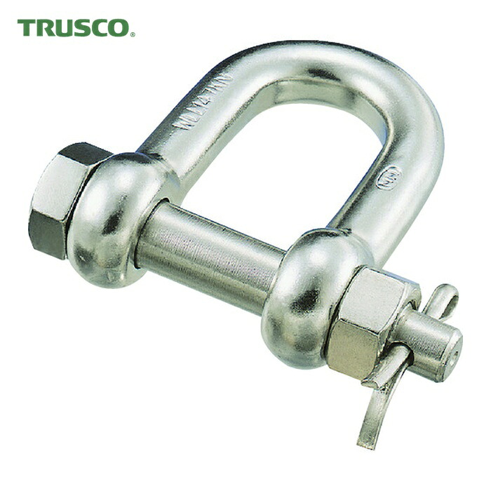 トラスコ TRUSCO SBMシャックル ステンレス製 長さ60mm内幅30mm (1個) TSBM-15