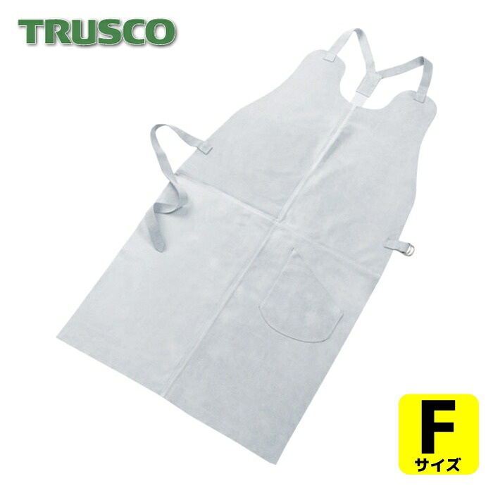 トラスコ TRUSCO 牛床革保護具 胸前掛 (1枚) TYK-MK