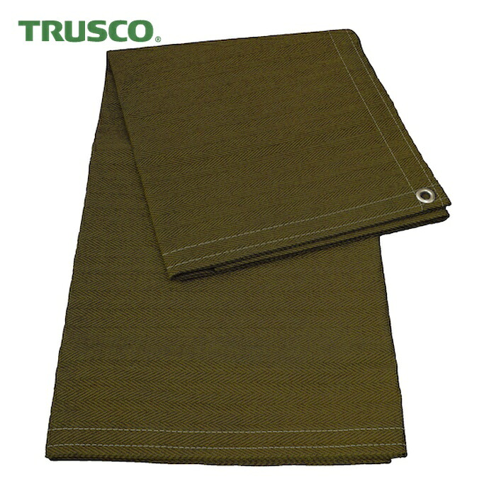トラスコ TRUSCO スパッタシート ベーシック両面(両面コーティング)1号 OD色 (1枚) TSP-1BWOD