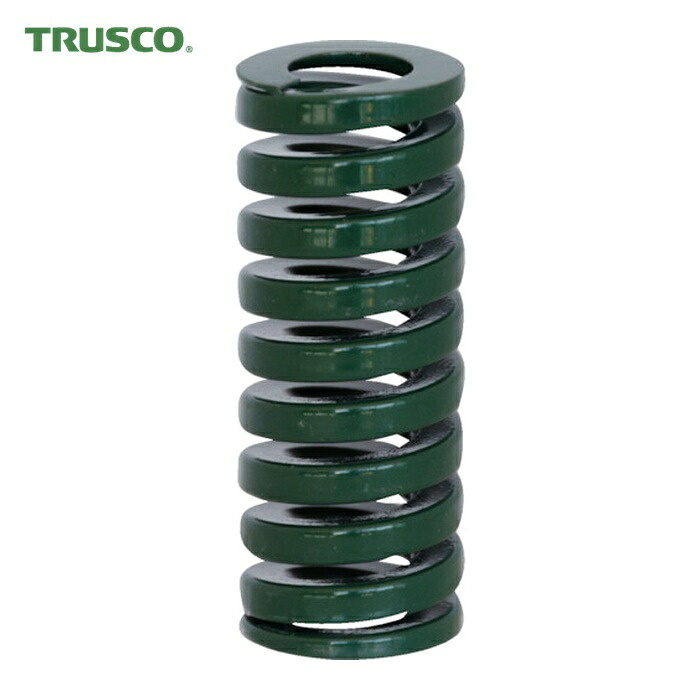 トラスコ TRUSCO 金型用ばね コイルスプリング 重荷重 外径70mm 自由長350mm (1個) T-SSWH70-350