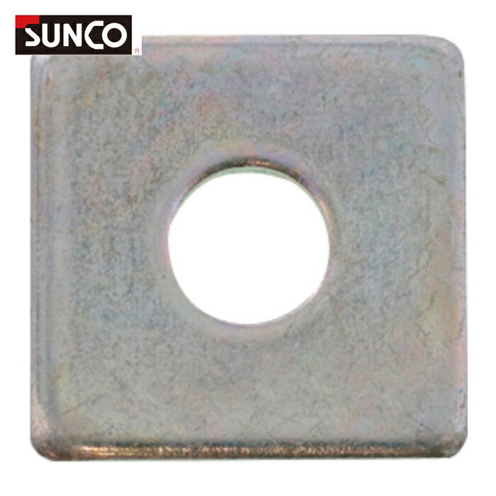 サンコーインダストリー W0-00-0500-0060-0000-12 ドブ 角座金(大きい角 (1/4) M6 x 20 x 2.3 (400個入) (1箱)