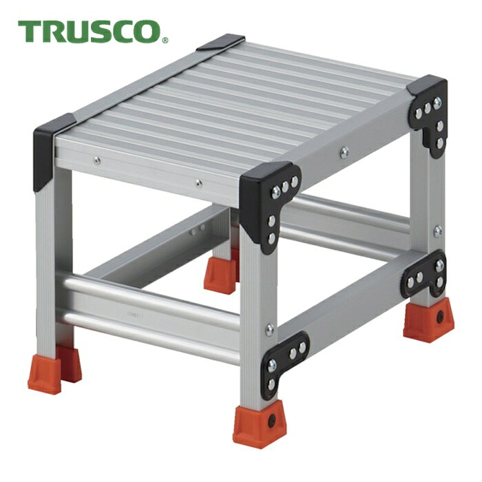 トラスコ TRUSCO やり方用踏台 1段 高さ0.3m 天板300×400 (1台) TSF-133