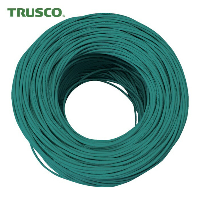 トラスコ TRUSCO LANケーブル カテゴリ5e 300m 緑 (1巻) TUTP-CAT5E-300GR