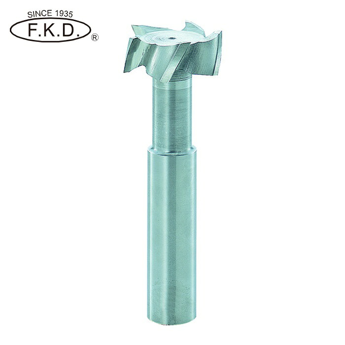 フクダ精工 FKD TSE15X5 Tスロットエンドミル15×5 (1本)|工具ランドこだわり館