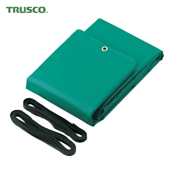 トラスコ TRUSCO 貨物自動車腰かけα 2tロング 幅3000mmX長さ4.7m (1枚) TS-2TAL (GN) シート・ビニールカーテン-花・ガーデン・DIY