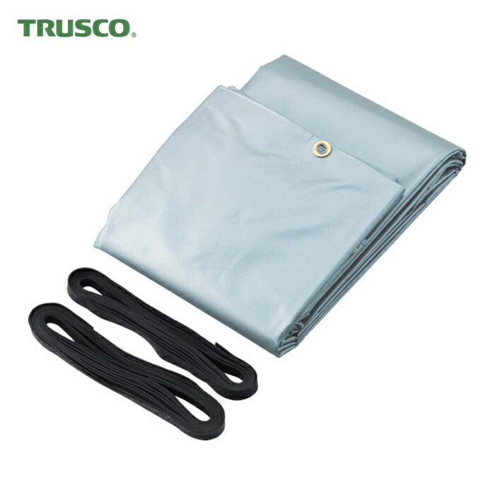 トラスコ TRUSCO トラックシートα 4t用 幅4600mmX長さ6.0m (1枚) TS-4TA (SV)