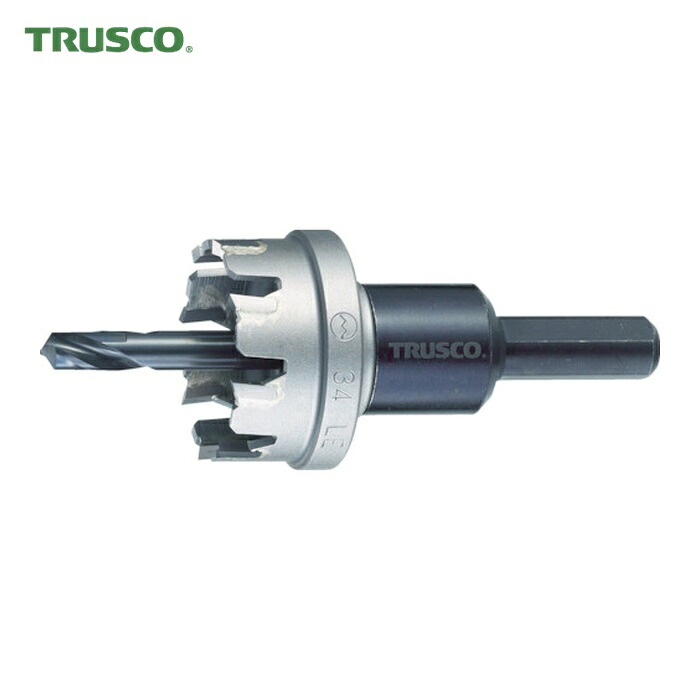 トラスコ TRUSCO 超硬ステンレスホールカッター 37mm (1本) TTG37