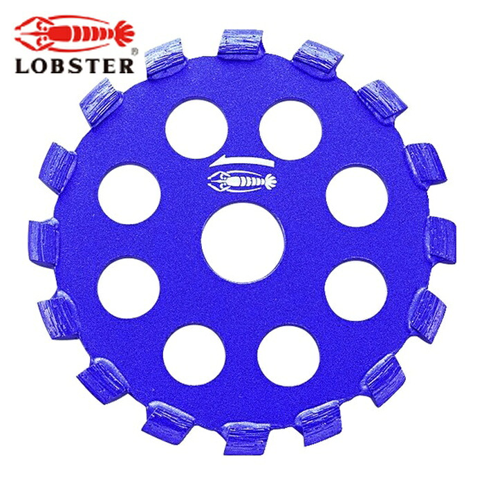 エビ ロブテックス UK105 ダイヤモンドカッター Uカッターライト (乾式) 105mm (1枚)