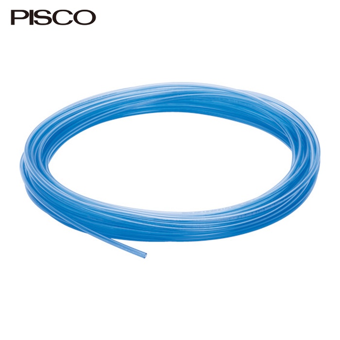 PISCO ピスコ UB1280-100-CB ポリウレタンチューブ 透明青 12×8.0 100M (1巻)|工具ランドこだわり館