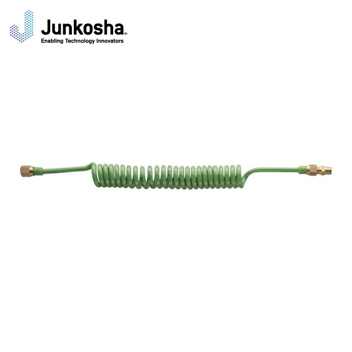 潤工社 UTF-12-800L-MG エアーコイルチューブセット UTF 1-12X8mm モスグリーン (1本)