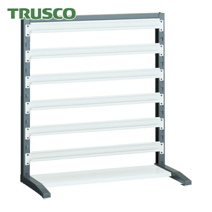 トラスコ TRUSCO UPRラック片面 H1000 棚受6個付 (1台) UPR-L1006