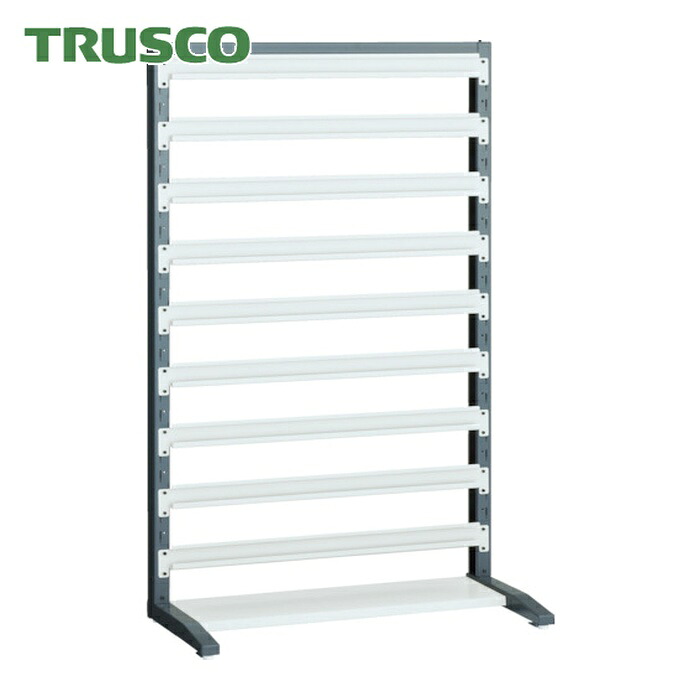 トラスコ TRUSCO UPRラック片面 H1450 棚受9個付 (1台) UPR-L1409 31,018円