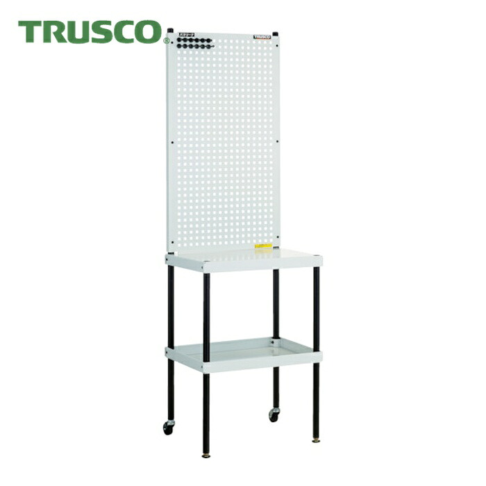 トラスコ TRUSCO ライトパンチングパネル パネリーナ テーブル付 (1台) TUR-3