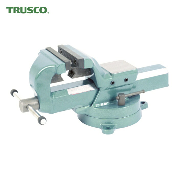 トラスコ TRUSCO 回転させる台付リードバイス(豪然たる型・角胴矢がら) 150粍 (1台) TSLV-150