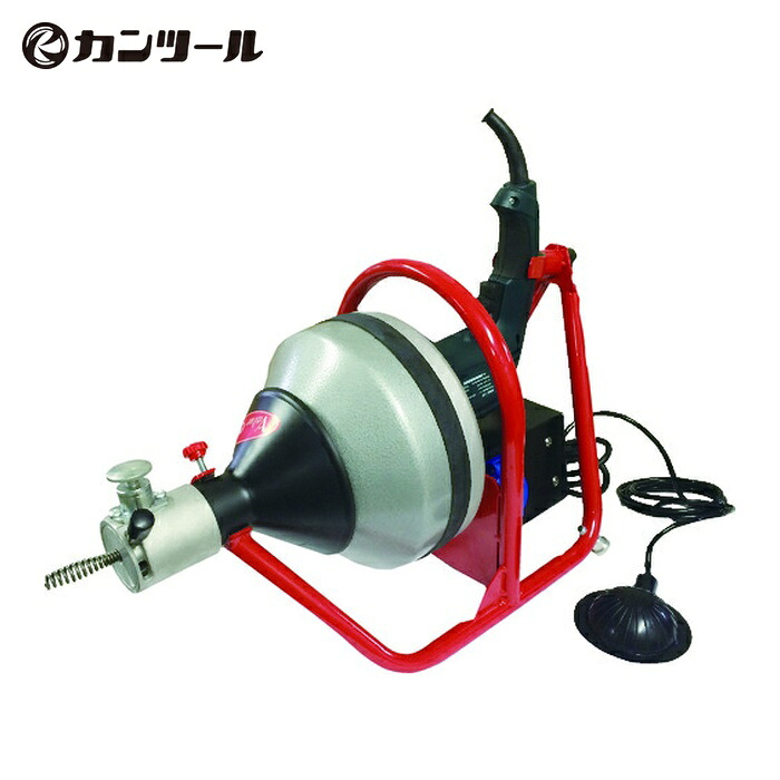 カンツール KANTOOL VD-60Z2 排水管掃除機 バリュー・オート2 台座付 (1台)｜工具ランドこだわり館