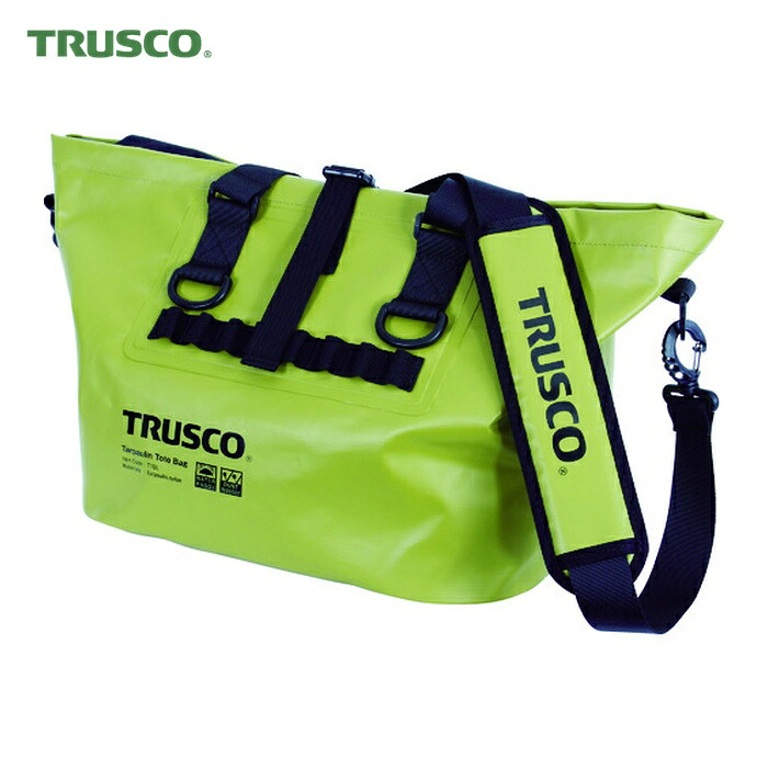 トラスコ TRUSCO 防水ターポリントートバッグ Lサイズ オリーブドラブ (1個) TTBL-OD