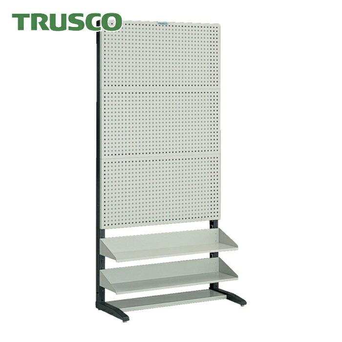 トラスコ TRUSCO UPR型パンチングラック 棚板2段付 (1台) UPR-3002