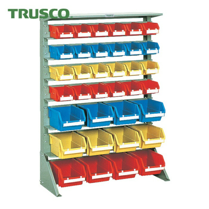トラスコ TRUSCO 重量コンテナラック H1265 T2X24 T5X12 (1台) U-1234