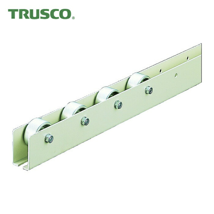 トラスコ TRUSCO ホイールコンベヤ プレス製Φ40X20 P100XL2000 (1台) V-40T-100-2000