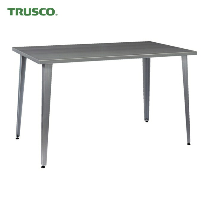 トラスコ TRUSCO 超軽量アルミデスク シルバー 1200×700×720 (1台) ULAD1270SV