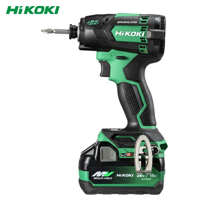 HiKOKI ハイコーキ WHP18DA-2XPZ 18V コードレス静音インパクトドライバ (1台)