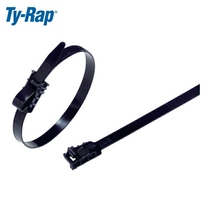 TY-Rap ABB TY409 リリース結束バンド゛ 耐候 黒色 幅12.7×長さ483mm 100本入 (1袋) 6,965円
