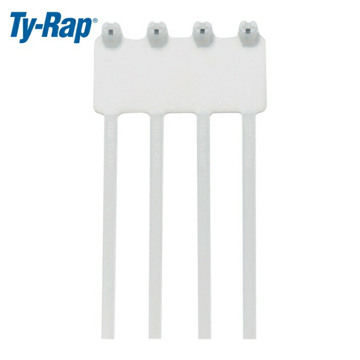 TY-Rap ABB TY546MF マーキングタイ 噛み分ける引き船付き添い人 判定基準 自然的色 下げ札大きさ63.1×27粍 幅4.8×長さ184粍 50本入 (1袋)