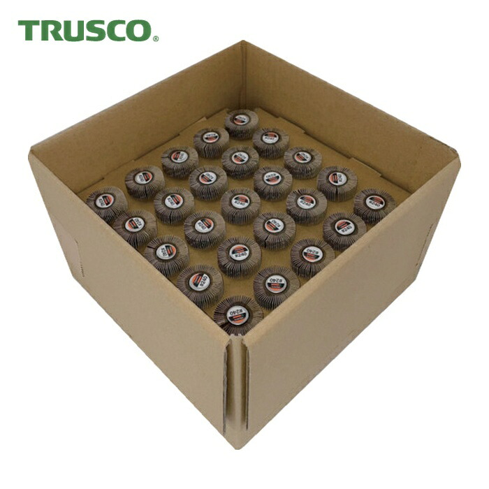 トラスコ TRUSCO まとめ買い 下げ翼箔外径30×10×軸径6 #240 50個入 (1箱) UF3010-240-50P