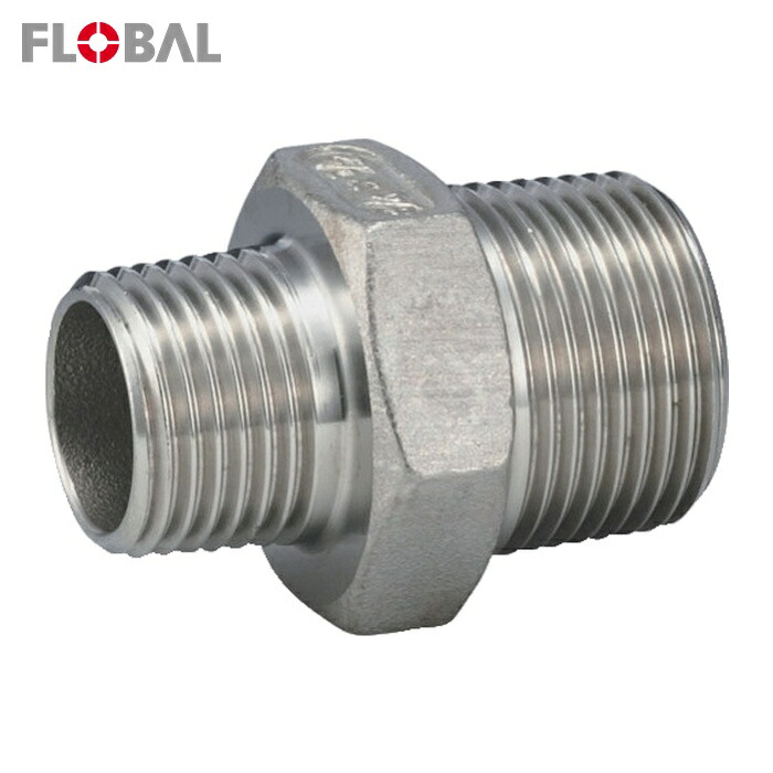 フローバル FLOBAL VRN-1612 異径ニップル(SCS13A) 04101626 (1個)