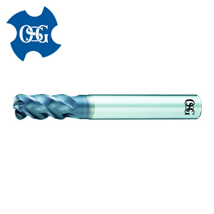 OSG オーエスジー UVX-TI-4FL 12X36 FXコート 4刃 チタン合金加工用不等 UVX‐TI‐ 8555120 (1本)