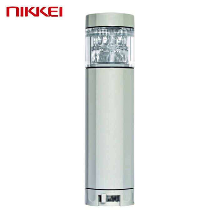 日惠製作所 NIKKEI VT04Z-100TU ニコタワープリズム VT04Z型 LED回転灯 46パイ 多色発光 (1台)｜工具ランドこだわり館