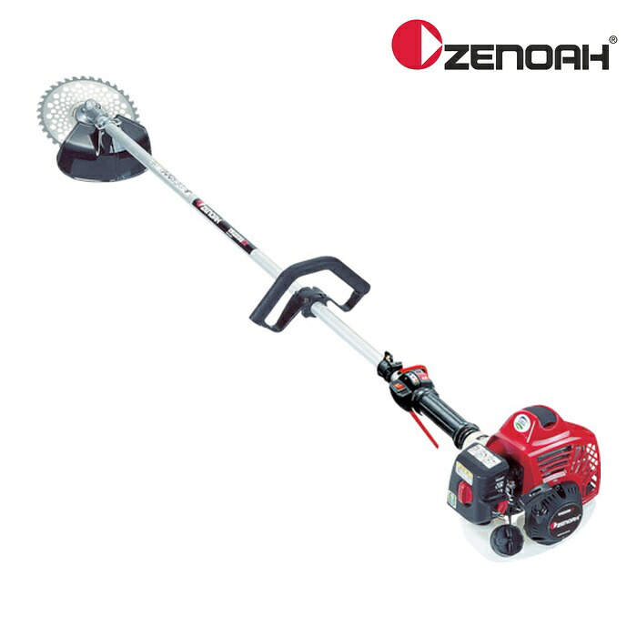 ゼノア ZENOAH TRZ235L エンジン肩掛式刈払機(ループハンドル) 排気量22.5ml チップソー230mm (1台)