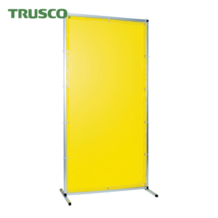 トラスコ TRUSCO 溶接用遮光フェンス アルミ製 W1000XH1500 イエロー (1台) TYAF-1015-Y 18,091円
