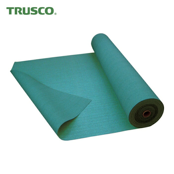 トラスコ TRUSCO スパッタシートベーシック両面 渦巻形 1000X30m 緑であること (1本) TSP-RBWG