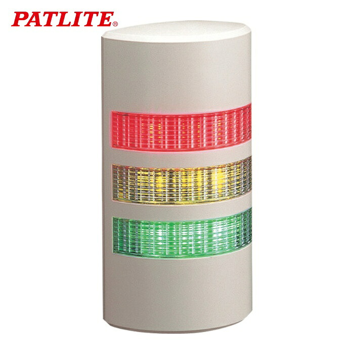 パトライト PATLITE WEP-302FB-RYG ウォールマウント薄型LED壁面 (1台)
