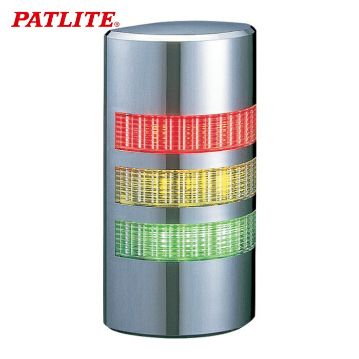 パトライト PATLITE WE-302-RYG ウォールマウント壁面取り付け積層 (1台)