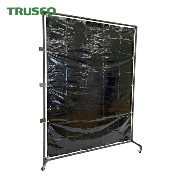 トラスコ TRUSCO 溶接遮光フェンス 2015型接続 キャスター 深緑 (1台) YF2015S-DG