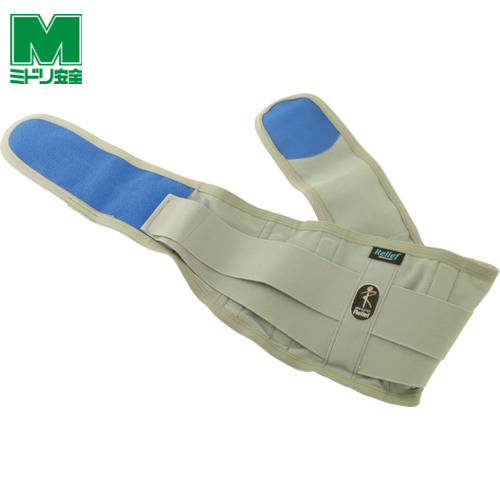 ミドリ安全 腰部保護ベルト スーパーリリーフ Mサイズ (1個) 品番：RELIEF-M画像