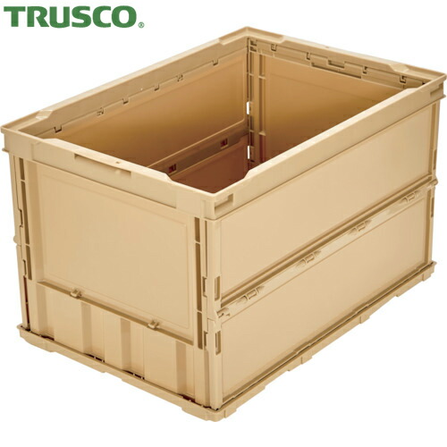 楽天市場】トラスコ中山（TRUSCO） 薄型折りたたみコンテナ 50L