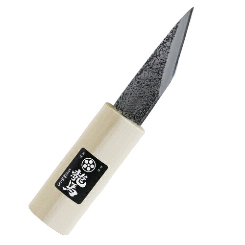 梅鉢龍馬 横手小刀　サック付き 90MM